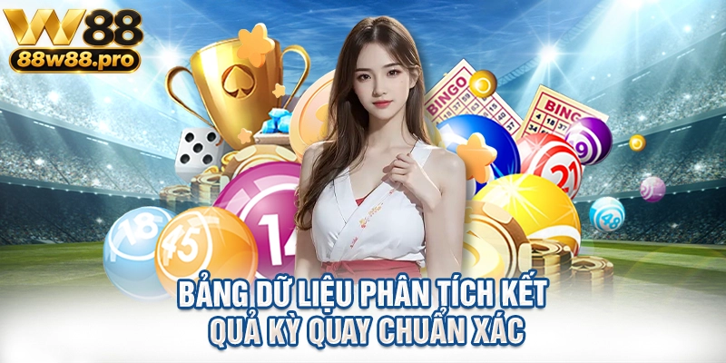 Bảng dữ liệu phân tích kết quả kỳ quay chuẩn xác