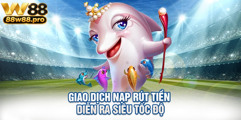 Top 5 Cổng Game Đổi Thưởng Tặng Tiền Uy Tín Nhất 4 Giao dịch nạp rút tiền diễn ra siêu tốc độ