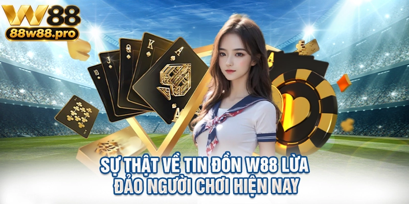 Su That Ve Tin Don W88 Lua Dao Nguoi Choi Hien Nay
