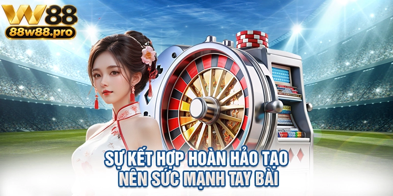 Sự kết hợp hoàn hảo tạo nên sức mạnh tay bài